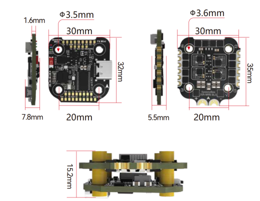 SpeedyBee F405迷你堆栈缩略图